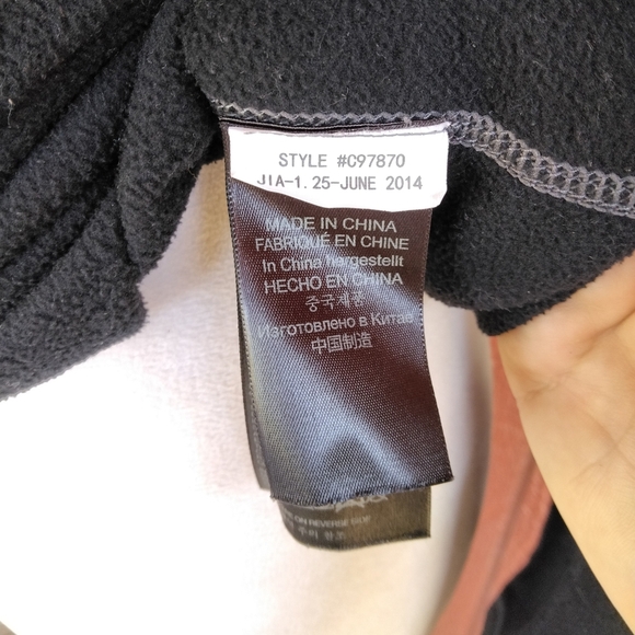 Marmot Black Gray Bridgeport Half Zip Fleece Jacket Size XL - Picture 7 of 7